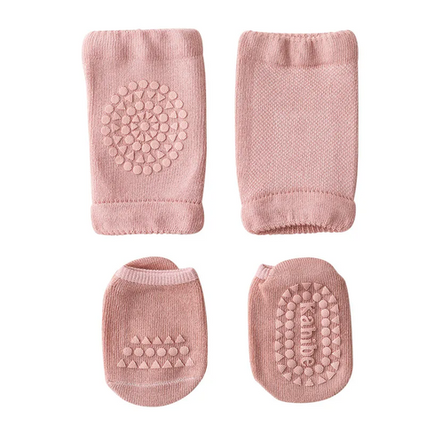 Ensemble genouillères et chaussettes antidérapantes pour bébé