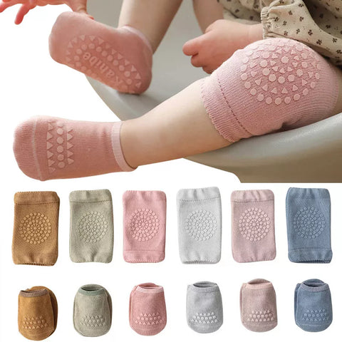 Ensemble genouillères et chaussettes antidérapantes pour bébé