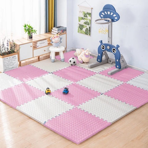 Tapis puzzle coloré - 8 à 16 pièces