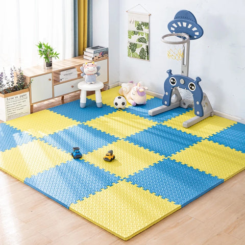 Tapis puzzle coloré - 8 à 16 pièces