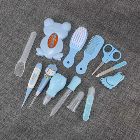 Trousse de toilette pour bébé (ensemble de 13 accessoires)